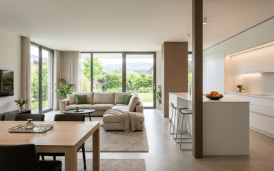 Cocinas Abiertas al Salón. Pequeñas, Con Isla o Con Barra